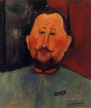 Amedeo Modigliani Werke - Porträt des Arztes devaraigne 1917 Amedeo Modigliani